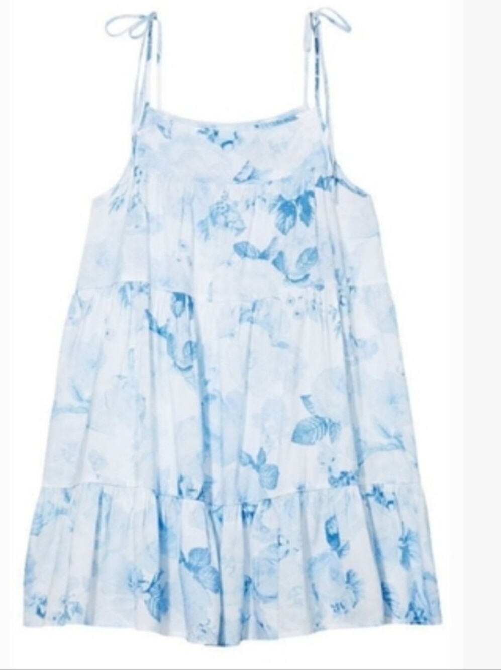 Victoria's secret mini dress swim coverup FLORAL LARGE